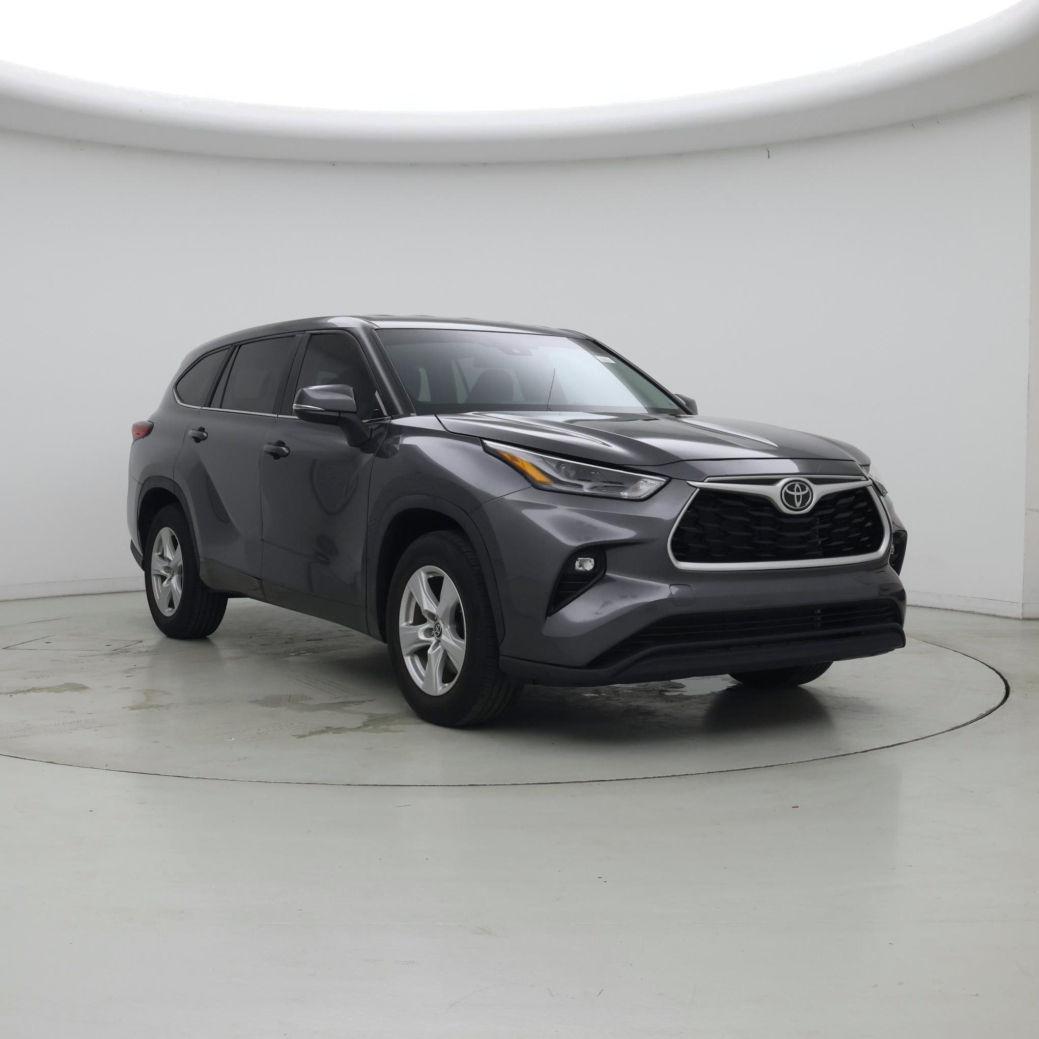Gray 2023 Toyota Highlander SUV / Crossover Front-Wheel Drive Automatic