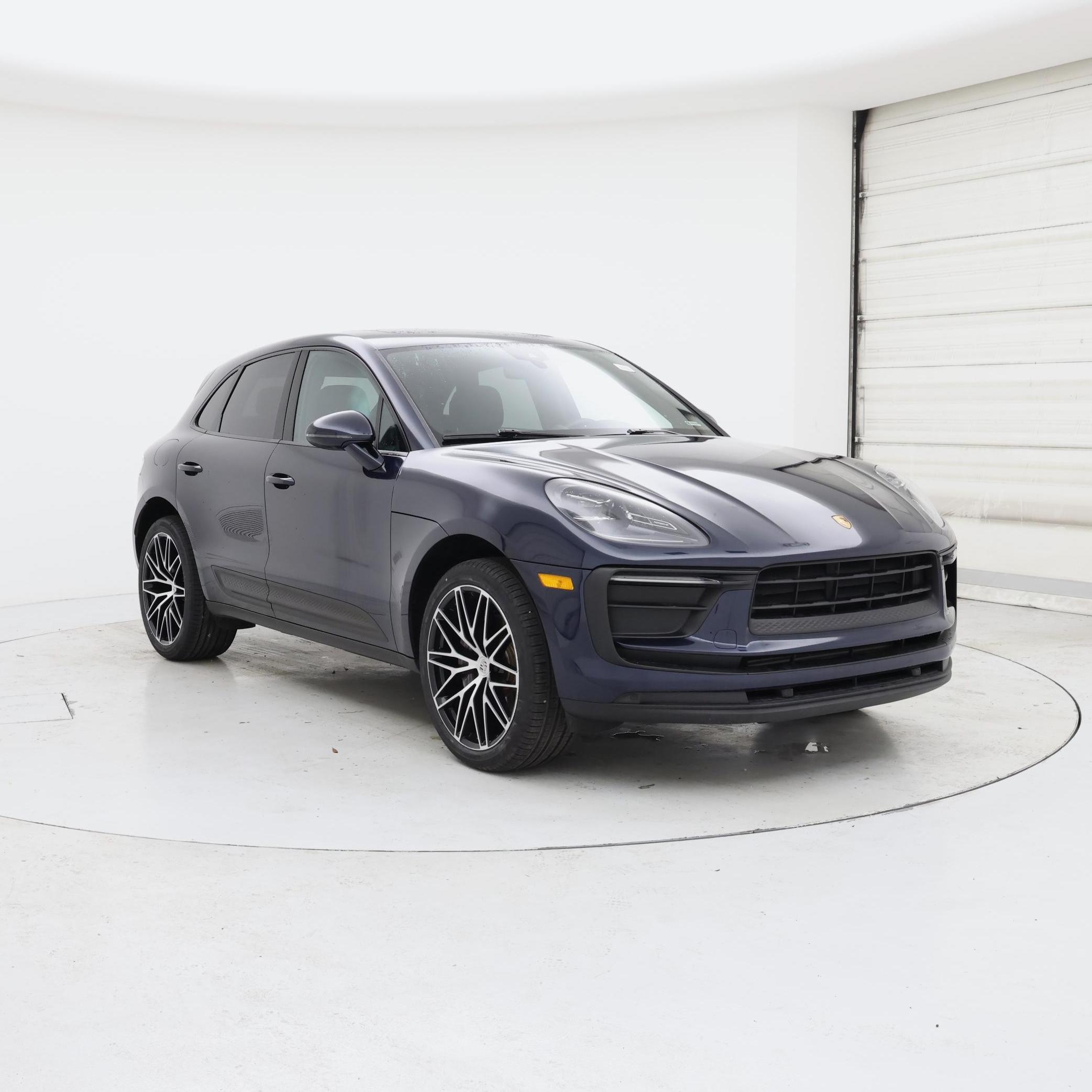 Blue 2022 Porsche Macan SUV / Crossover All-Wheel Drive Automatic