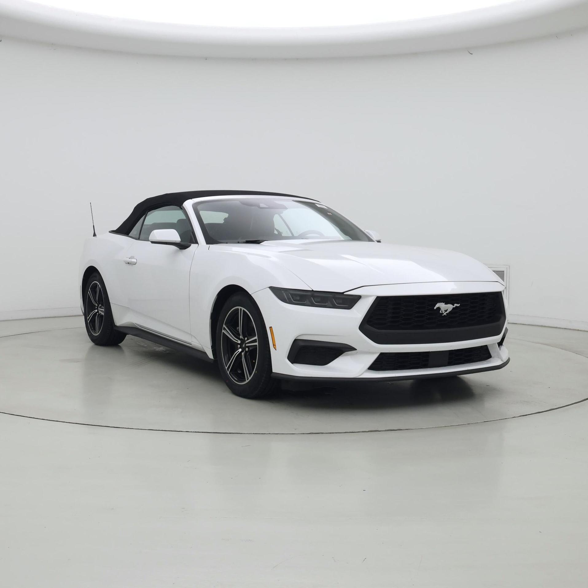 White 2025 Ford Mustang Convertible Rear-Wheel Drive Automatic