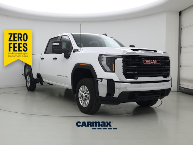 White 2025 GMC Sierra 2500HD Pickup Truck Four-Wheel Drive Automatic