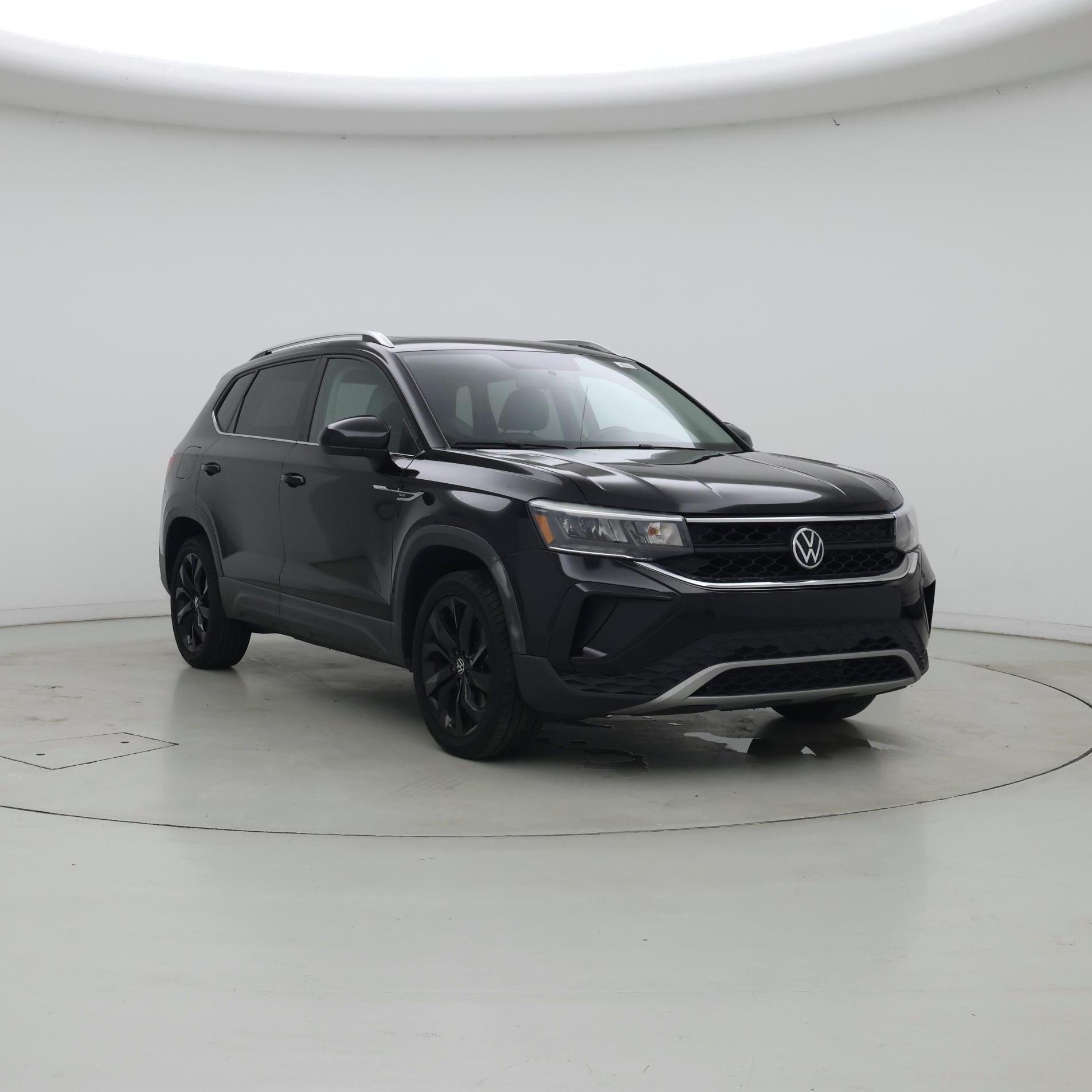 Black 2022 Volkswagen Taos SUV / Crossover Front-Wheel Drive Automatic