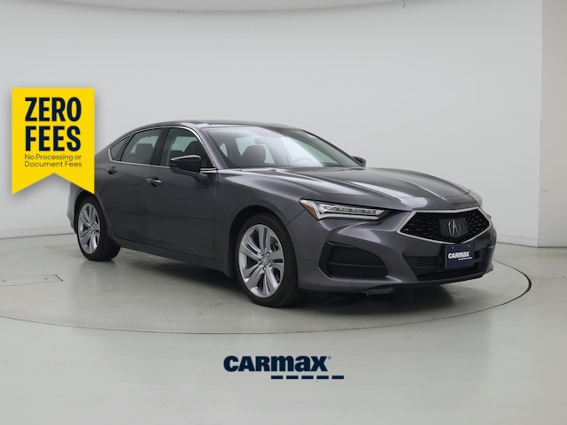 Silver 2022 Acura TLX Sedan All-Wheel Drive Automatic