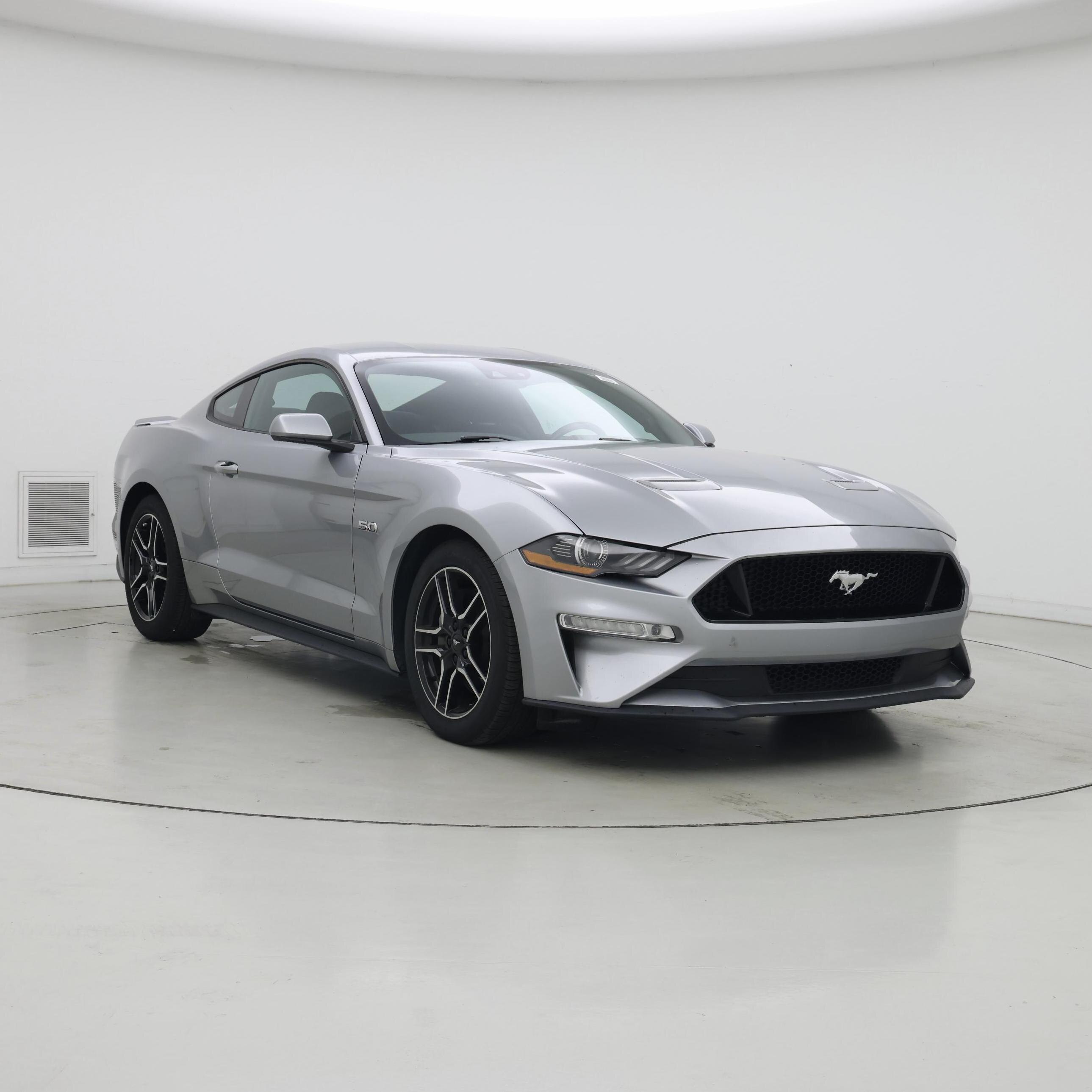 Silver 2023 Ford Mustang Coupe Rear-Wheel Drive Automatic