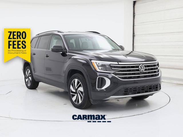 Black 2025 Volkswagen Atlas SUV / Crossover All-Wheel Drive Automatic