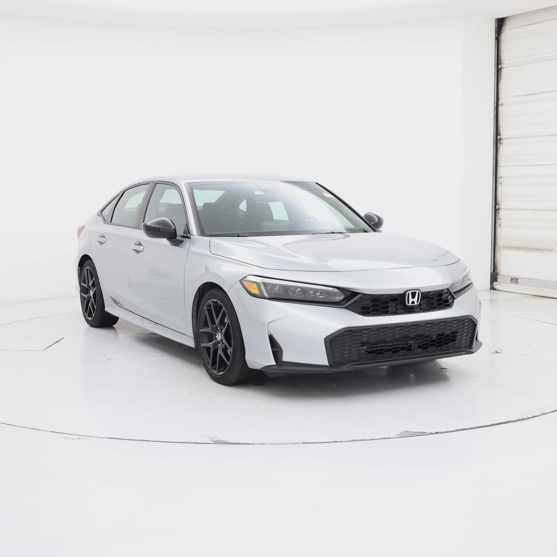 Silver 2025 Honda Civic Sedan Front-Wheel Drive Automatic