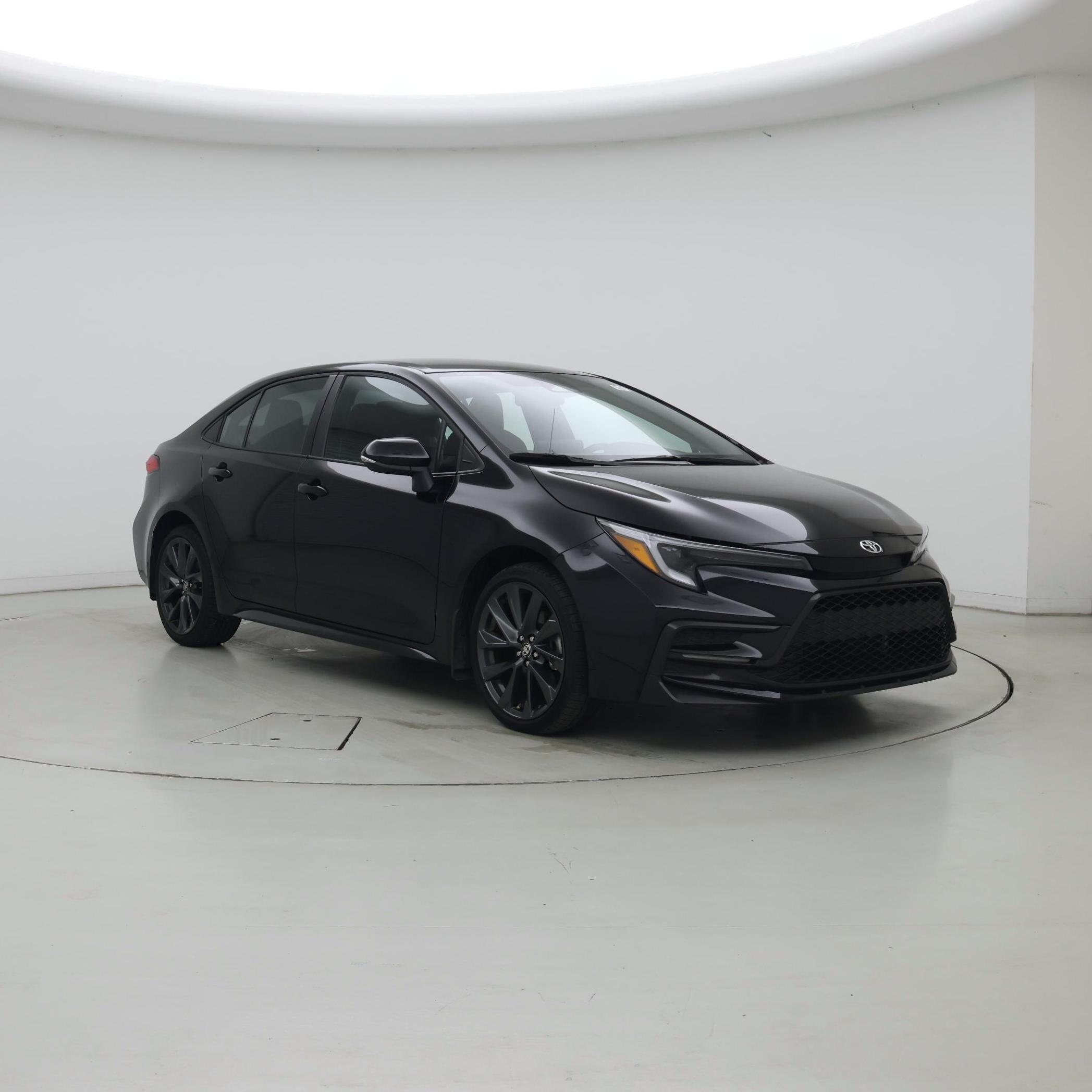 Black 2025 Toyota Corolla Sedan Front-Wheel Drive Automatic