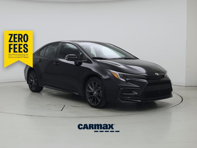 Black 2025 Toyota Corolla Sedan Front-Wheel Drive Automatic