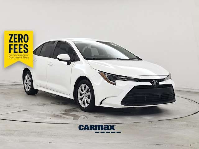 White 2024 Toyota Corolla Sedan Front-Wheel Drive Automatic