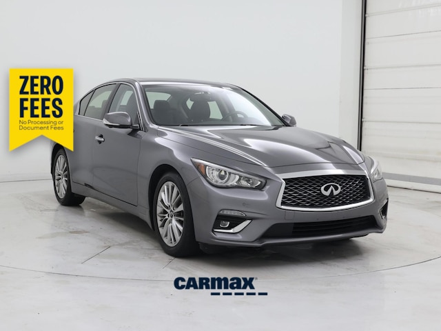Gray 2023 INFINITI Q50 Sedan All-Wheel Drive Automatic