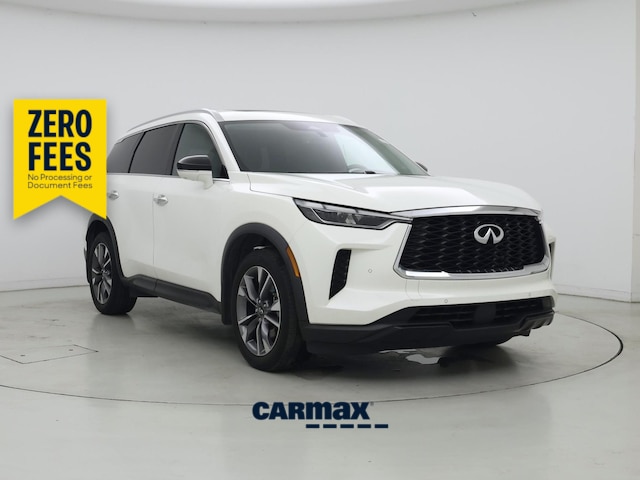 White 2024 INFINITI QX60 SUV / Crossover Front-Wheel Drive Automatic