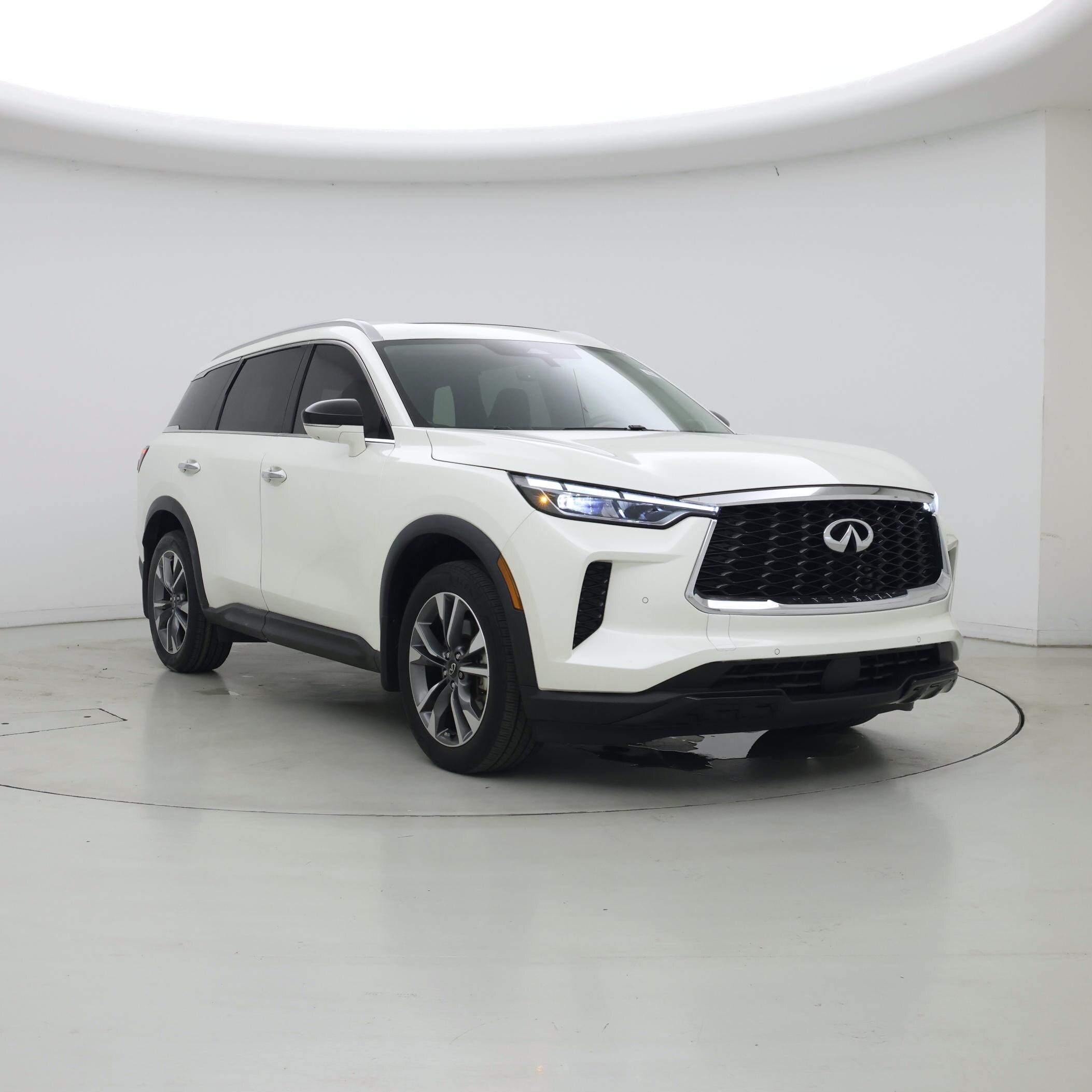 White 2023 INFINITI QX60 SUV / Crossover Front-Wheel Drive Automatic