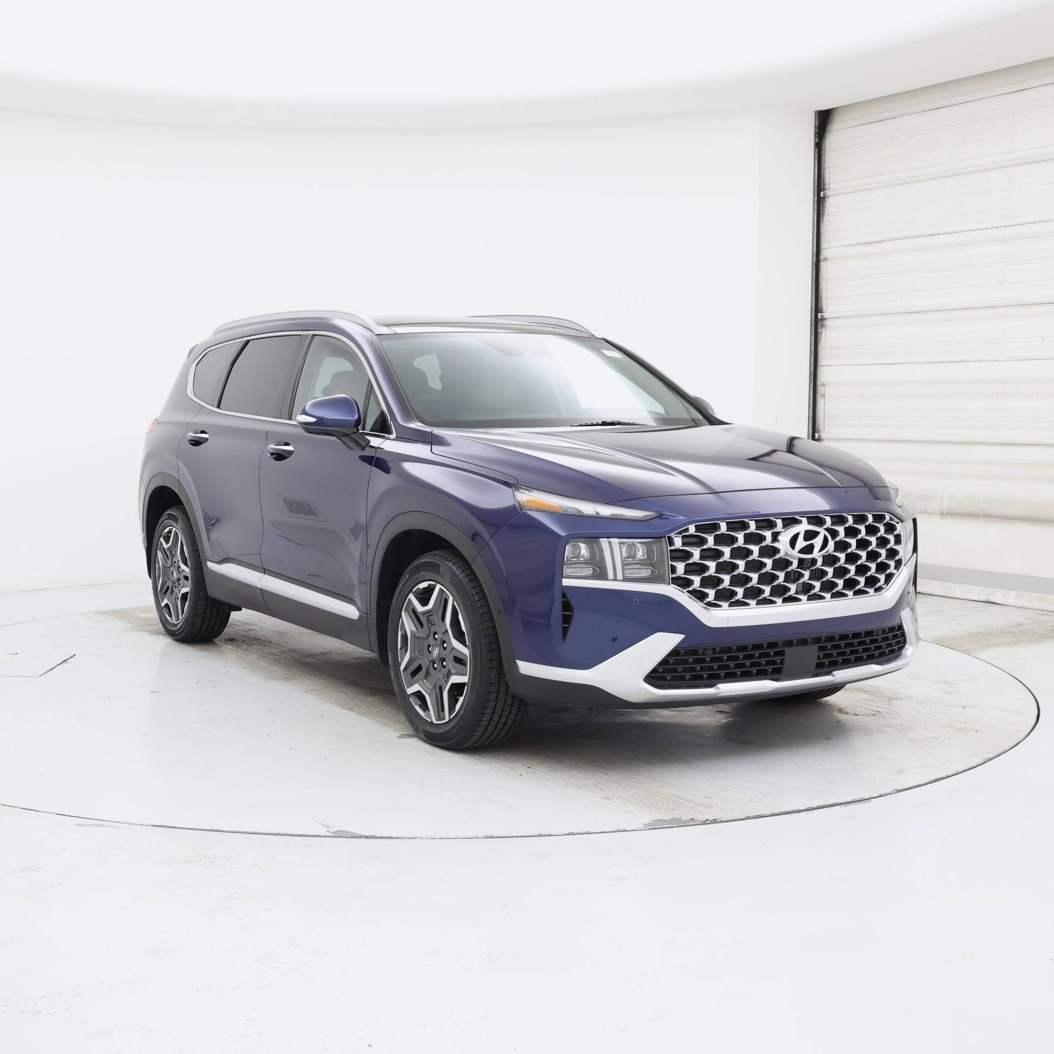 Blue 2022 Hyundai Santa Fe SUV / Crossover Front-Wheel Drive Automatic