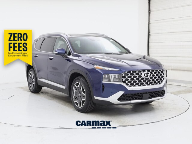 Blue 2022 Hyundai Santa Fe SUV / Crossover Front-Wheel Drive Automatic