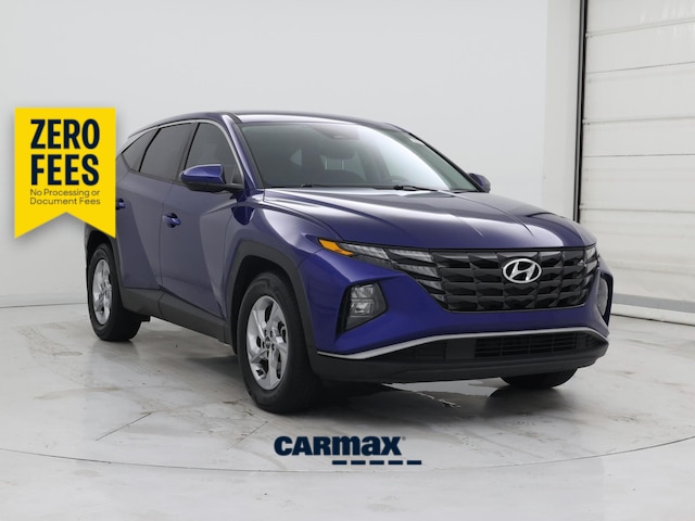 Blue 2023 Hyundai Tucson SUV / Crossover Front-Wheel Drive Automatic