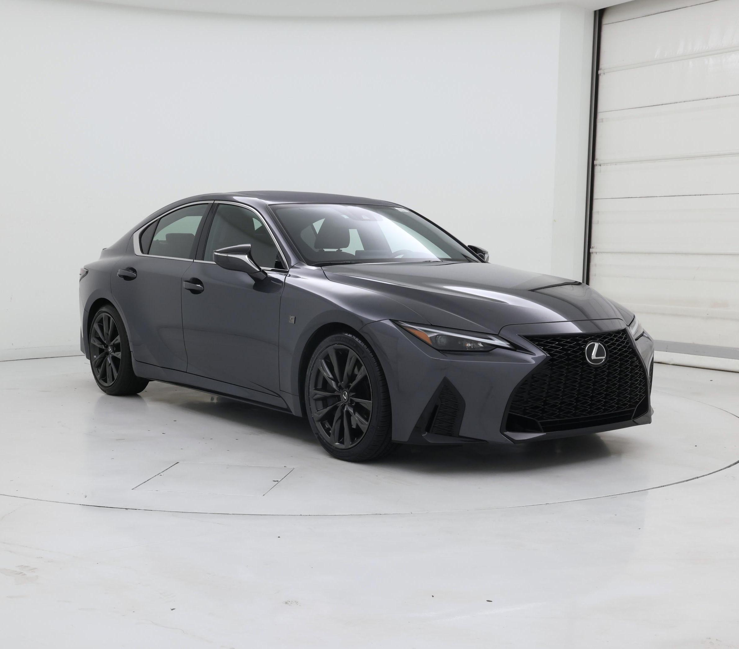 Gray 2024 Lexus IS Sedan Rear-Wheel Drive Automatic