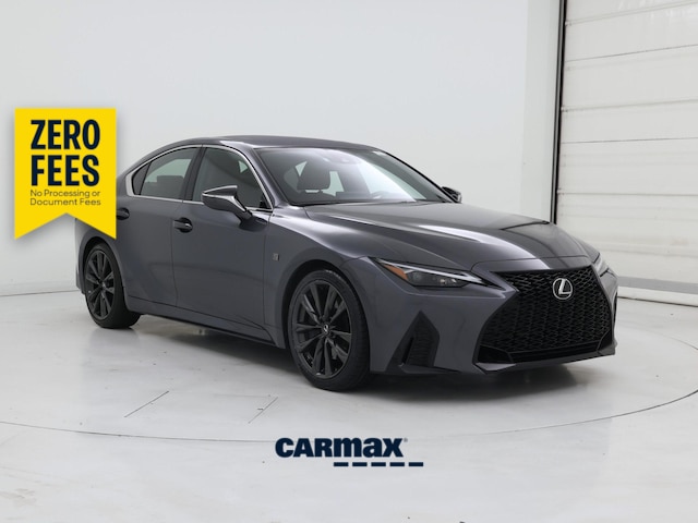 Gray 2024 Lexus IS Sedan Rear-Wheel Drive Automatic