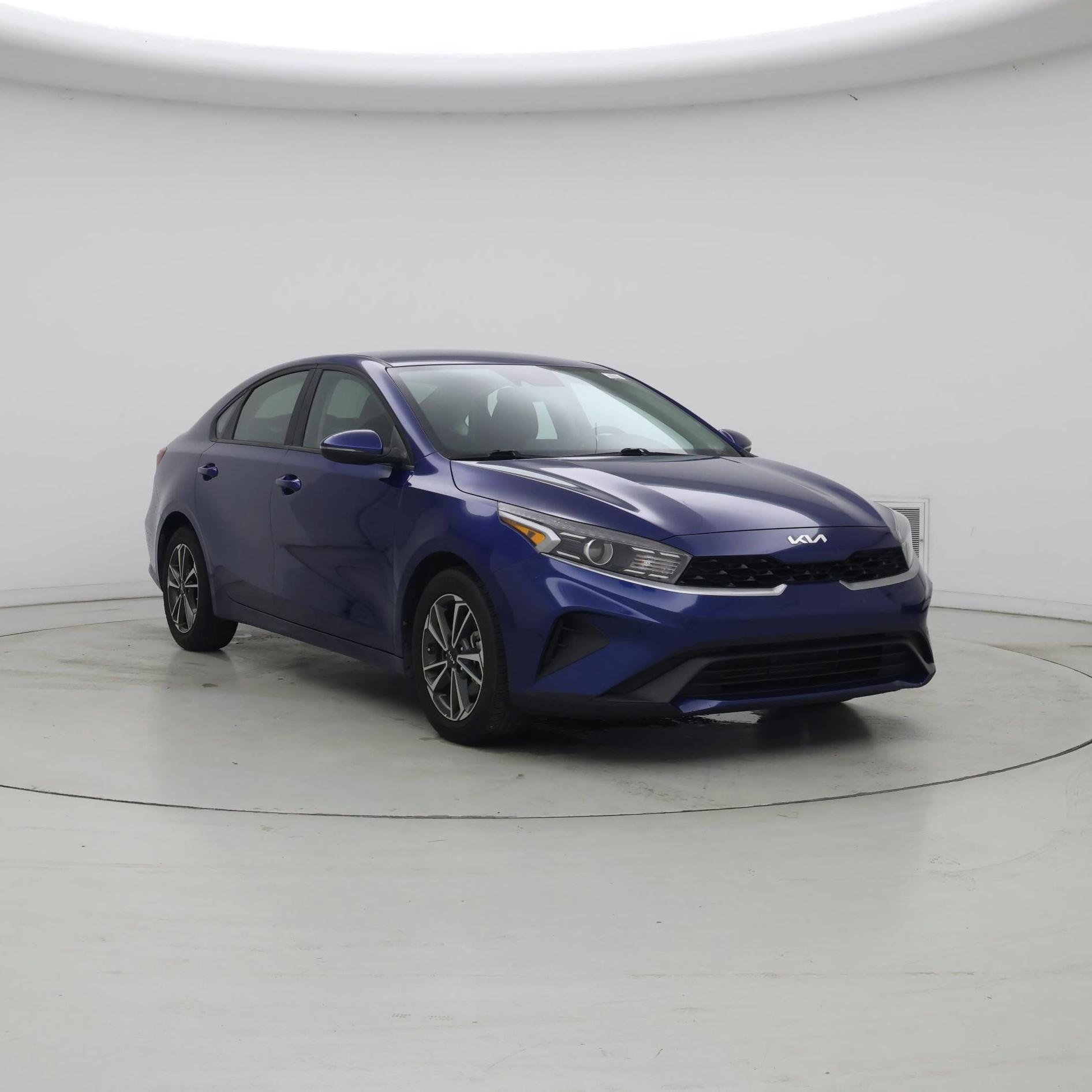Blue 2024 Kia Forte Sedan Front-Wheel Drive Automatic