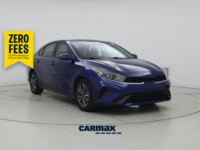 Blue 2024 Kia Forte Sedan Front-Wheel Drive Automatic