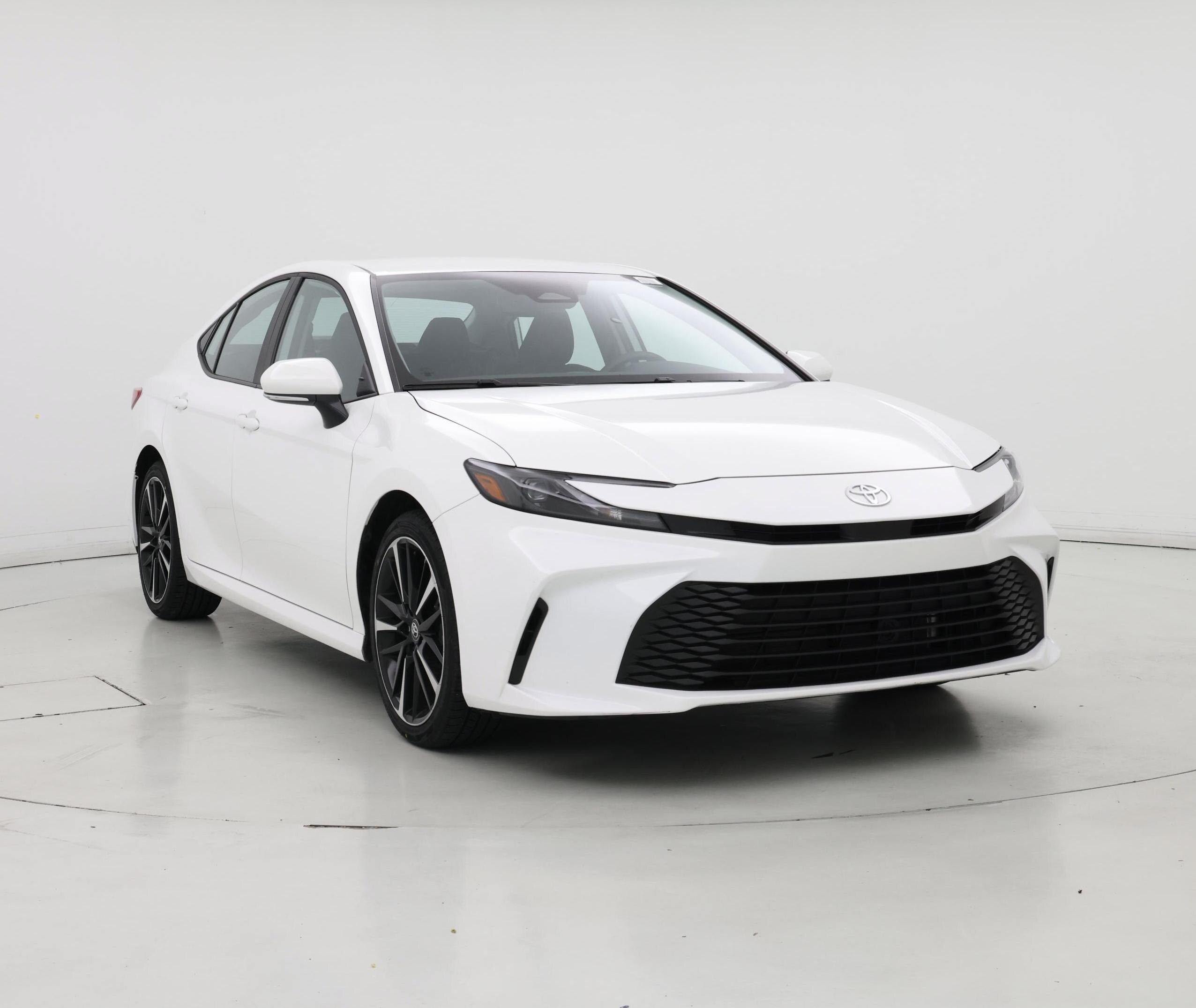 White 2025 Toyota Camry Sedan Front-Wheel Drive Automatic