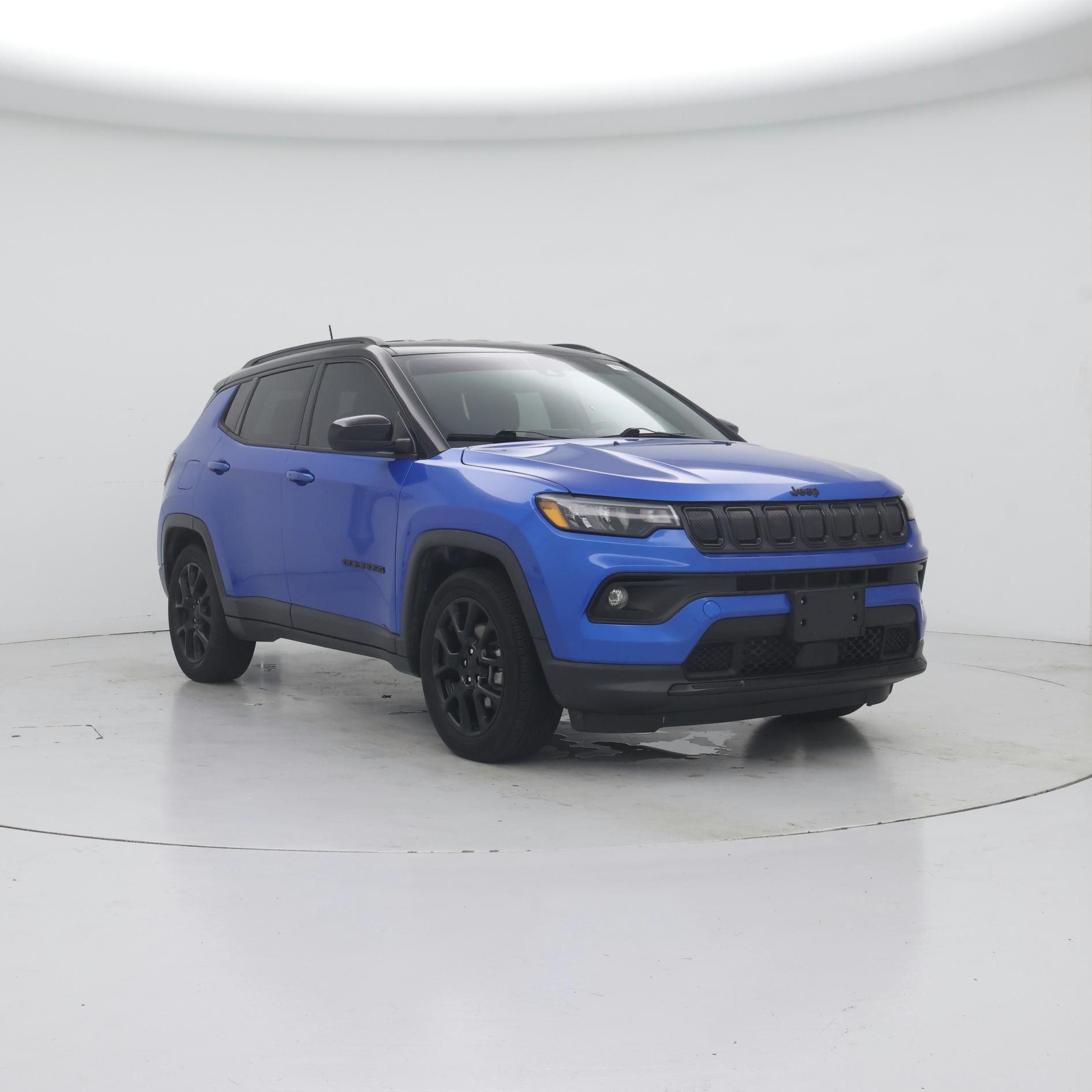 Blue 2022 Jeep Compass SUV / Crossover Front-Wheel Drive Automatic