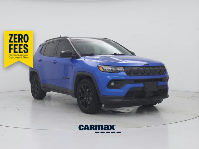 Blue 2022 Jeep Compass SUV / Crossover Front-Wheel Drive Automatic
