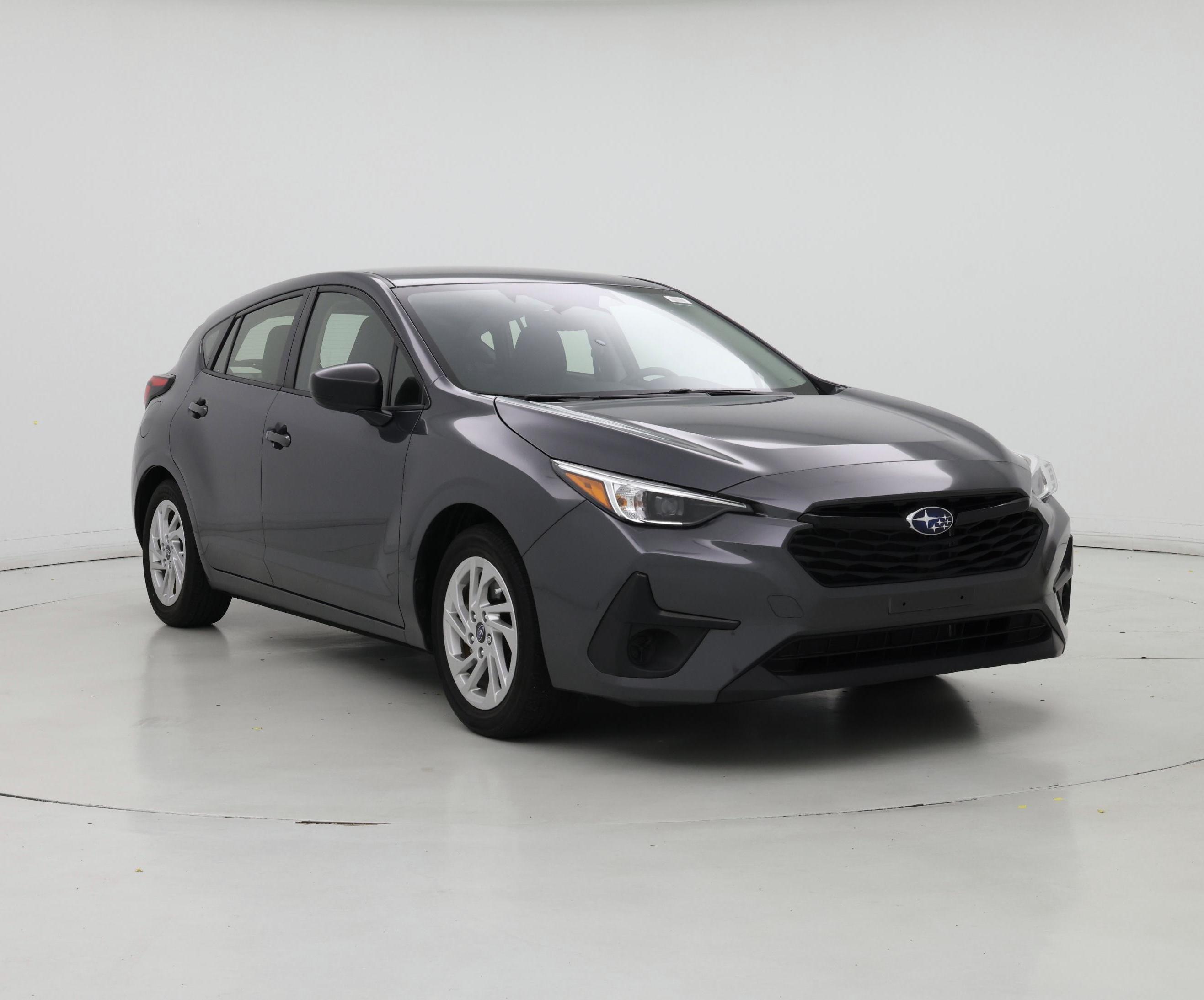 Gray 2024 Subaru Impreza Sedan  Automatic