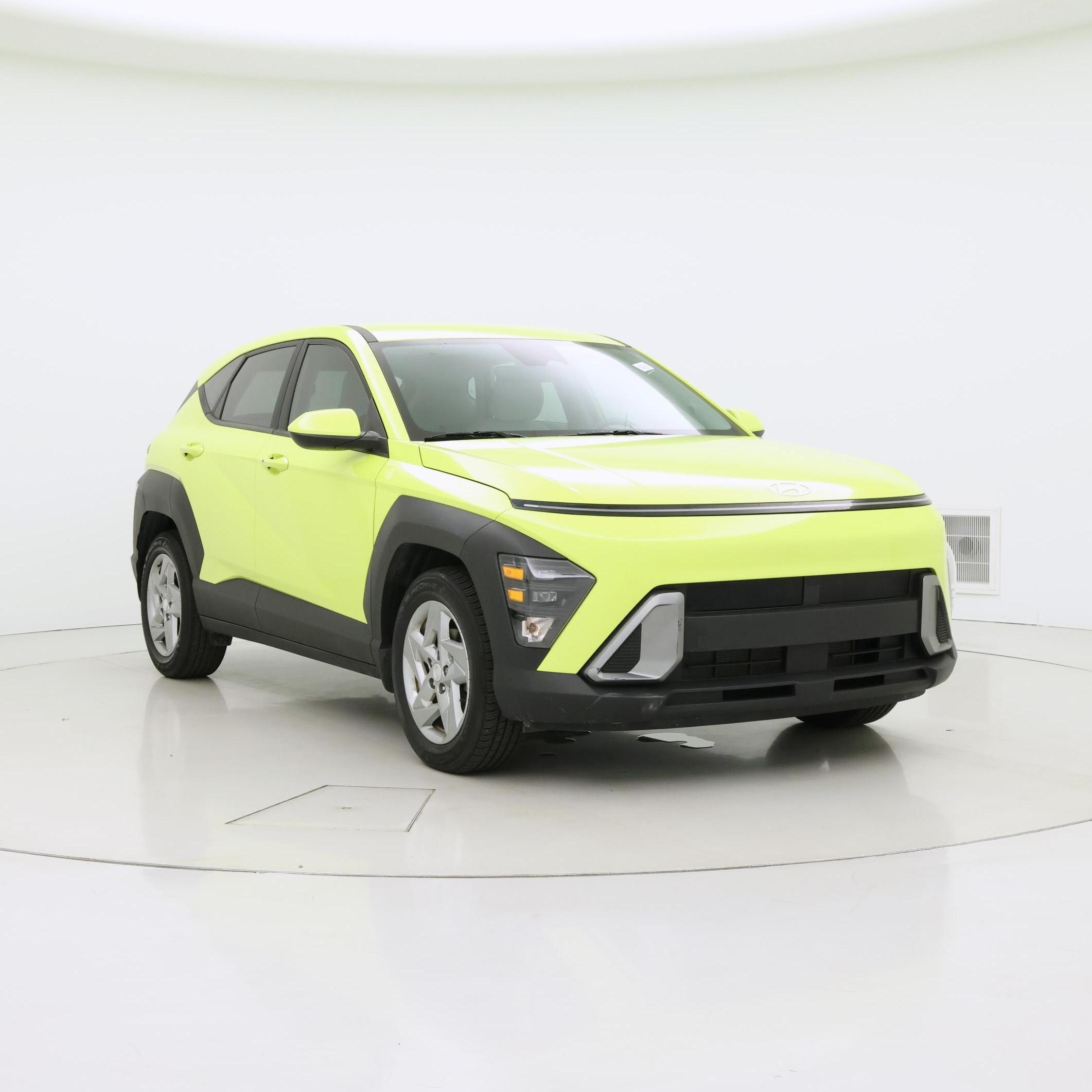 Yellow 2025 Hyundai Kona SUV / Crossover Front-Wheel Drive Automatic