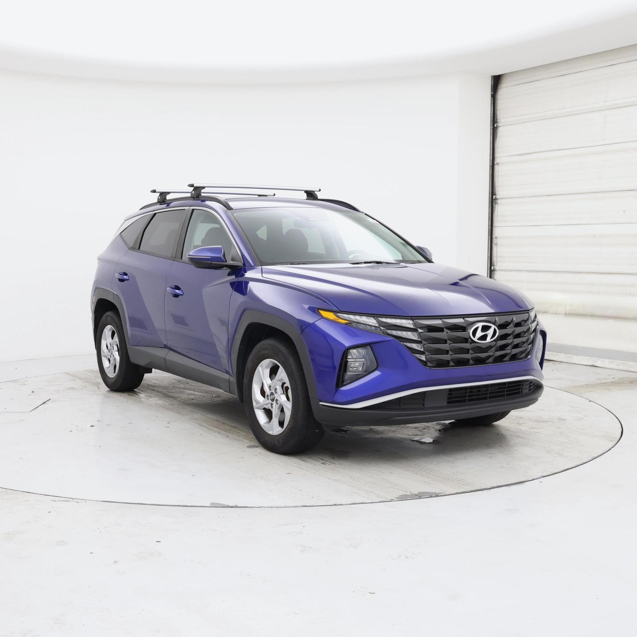 Blue 2022 Hyundai Tucson SUV / Crossover All-Wheel Drive Automatic