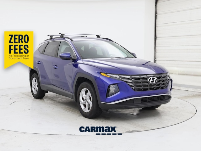 Blue 2022 Hyundai Tucson SUV / Crossover All-Wheel Drive Automatic