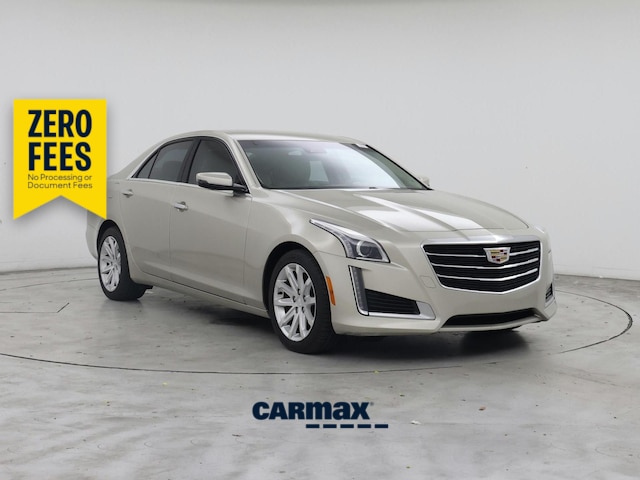 Gold 2015 Cadillac CTS Sedan Rear-Wheel Drive Automatic