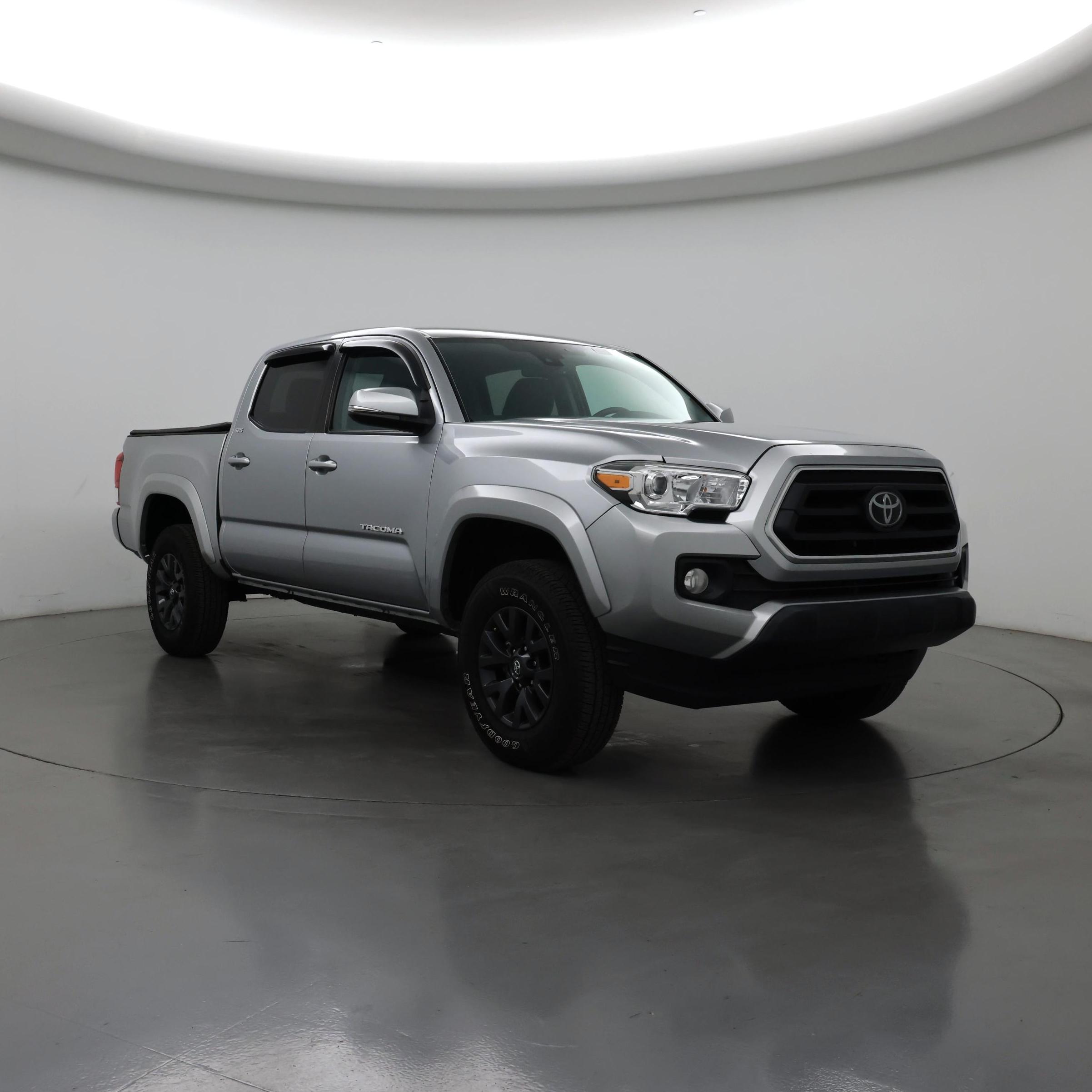 Silver 2023 Toyota Tacoma Pickup Truck Four-Wheel Drive Automatic