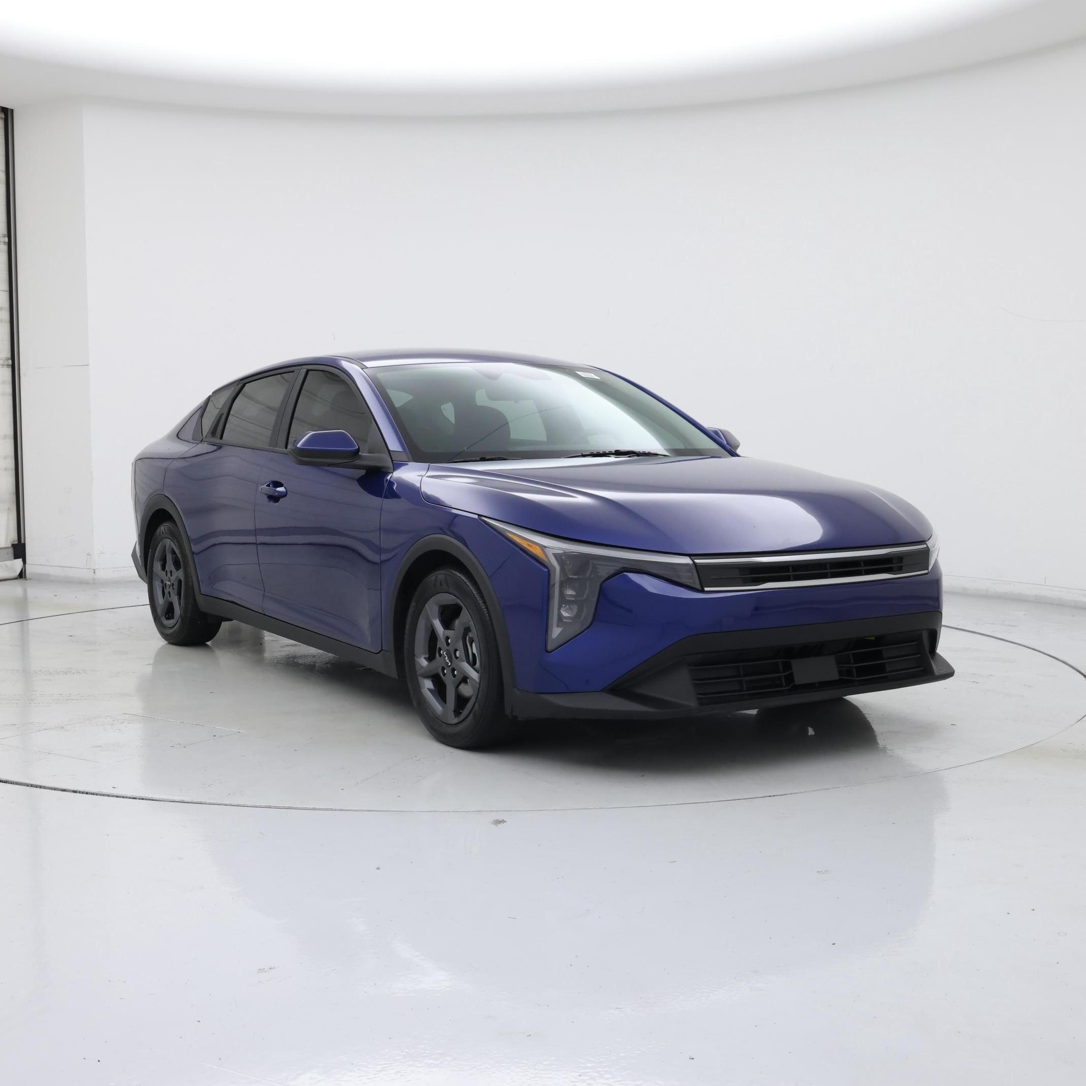 Blue 2025 Kia K4 Sedan Front-Wheel Drive Automatic