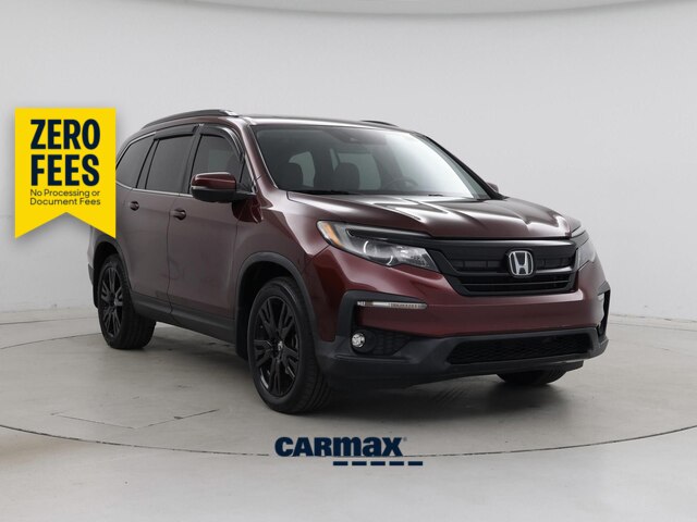 Red 2022 Honda Pilot SUV / Crossover Front-Wheel Drive Automatic
