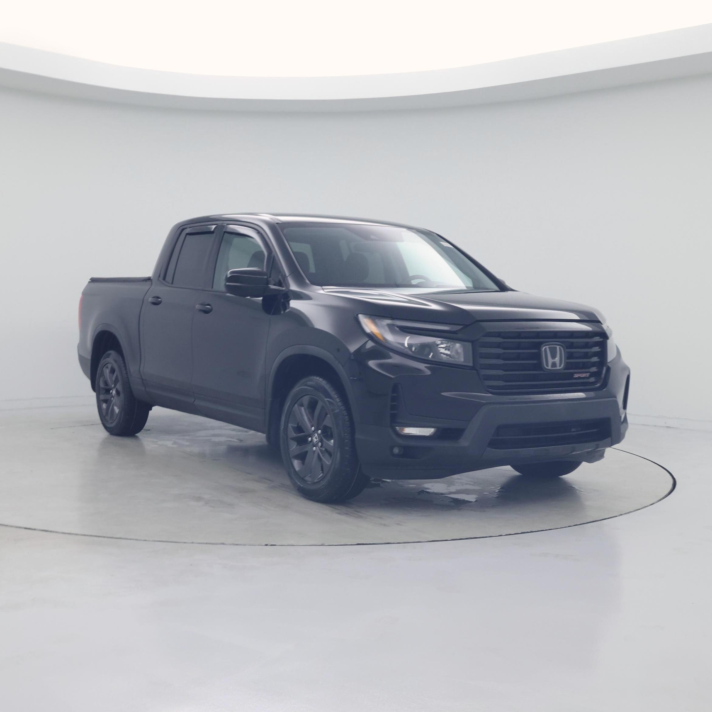 Black 2023 Honda Ridgeline Pickup Truck All-Wheel Drive Automatic
