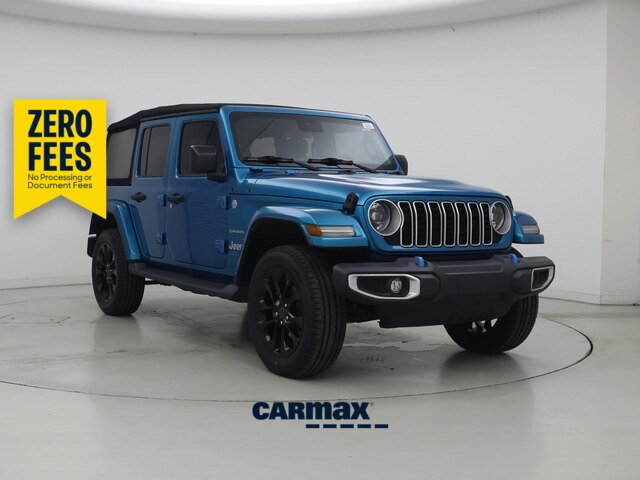 Blue 2024 Jeep Wrangler 4xe SUV / Crossover Four-Wheel Drive Automatic