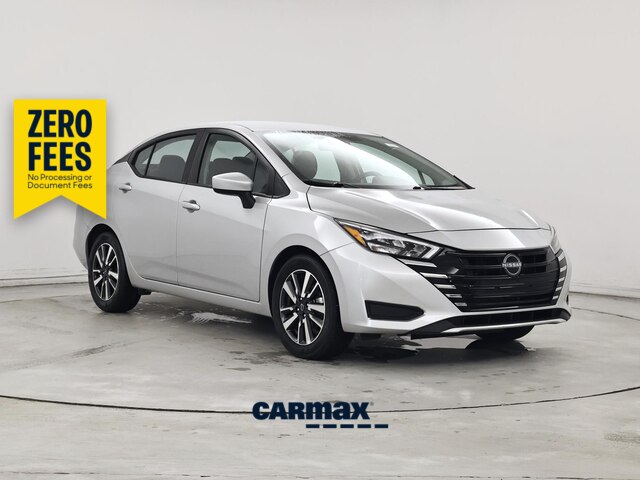 Silver 2025 Nissan Versa Sedan Front-Wheel Drive Automatic