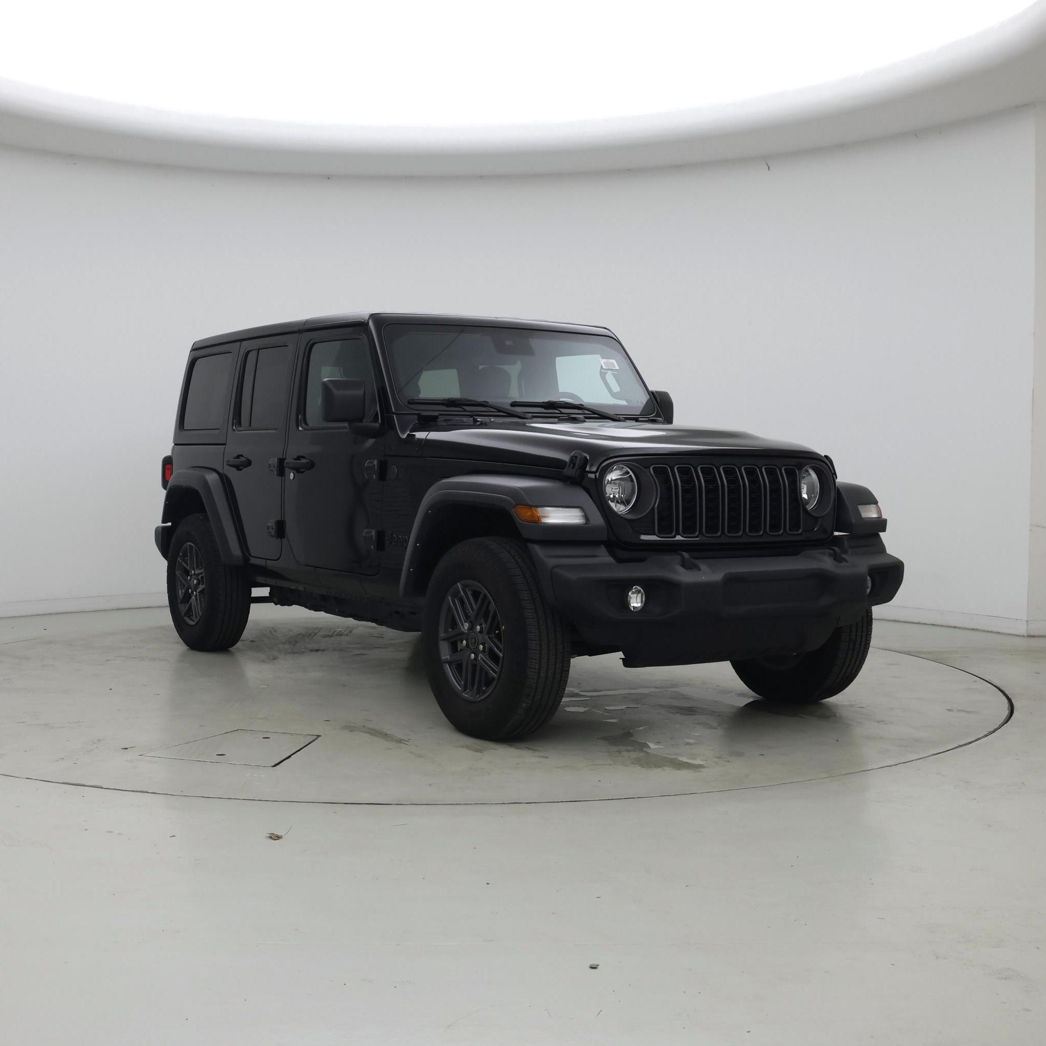 Black 2024 Jeep Wrangler SUV / Crossover Four-Wheel Drive Automatic