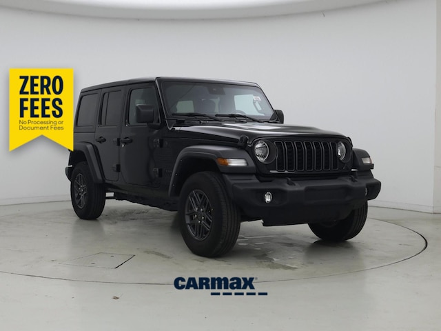 Black 2024 Jeep Wrangler SUV / Crossover Four-Wheel Drive Automatic
