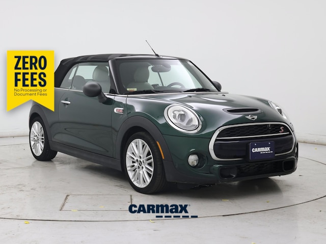 Green 2017 MINI Cooper Convertible Front-Wheel Drive Automatic