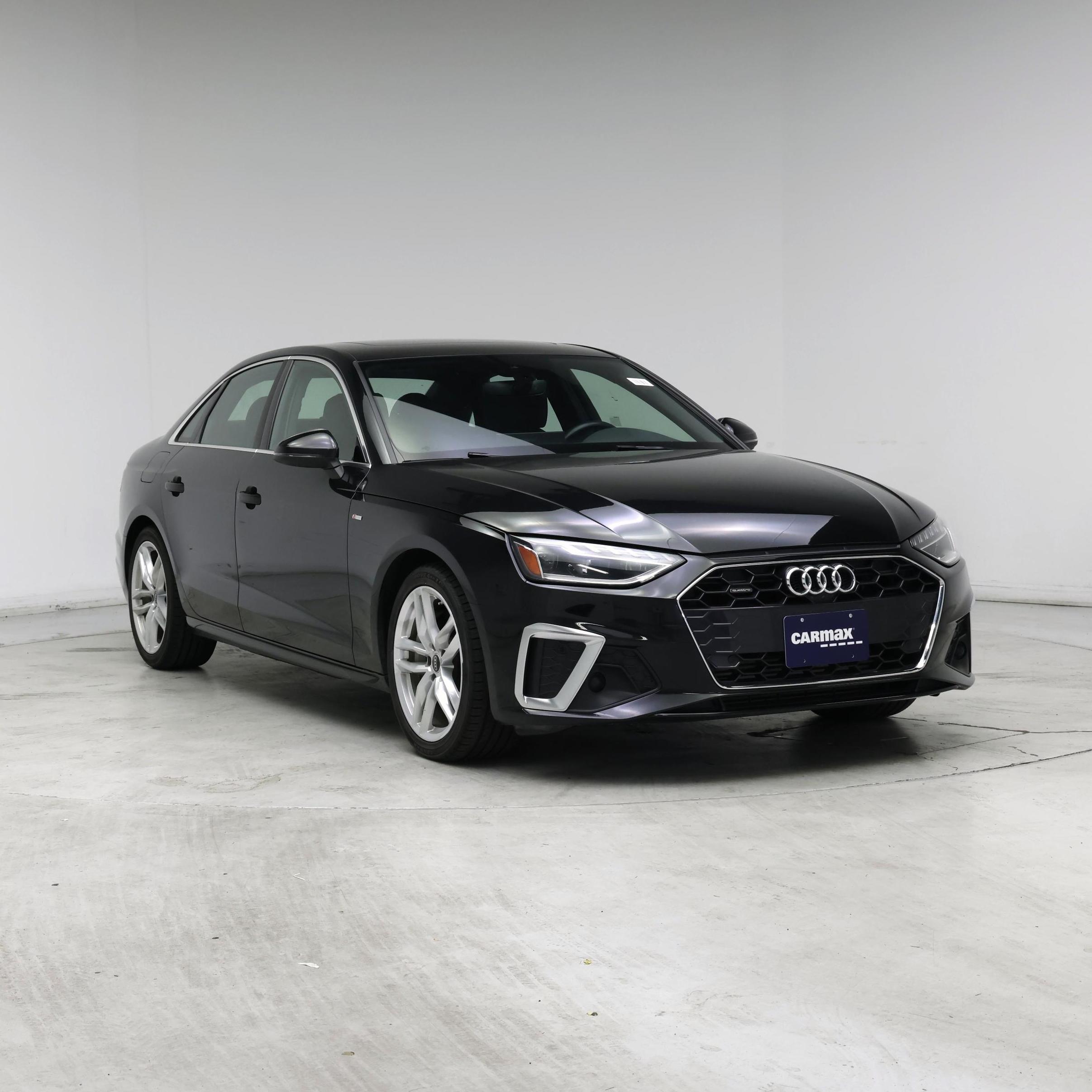 Black 2024 Audi A4 Sedan All-Wheel Drive Automatic