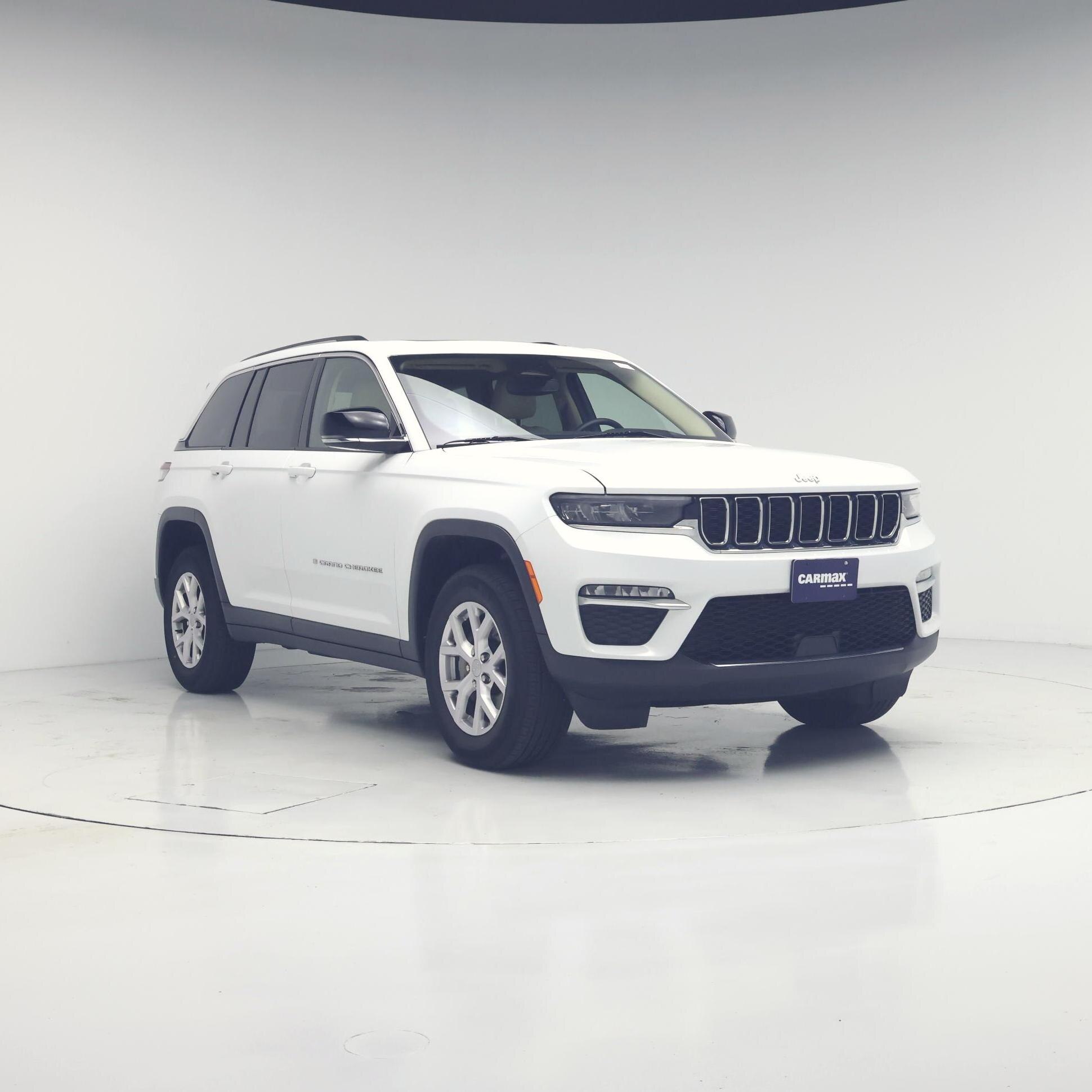 White 2022 Jeep Grand Cherokee SUV / Crossover Four-Wheel Drive Automatic
