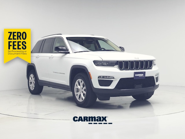 White 2022 Jeep Grand Cherokee SUV / Crossover Four-Wheel Drive Automatic