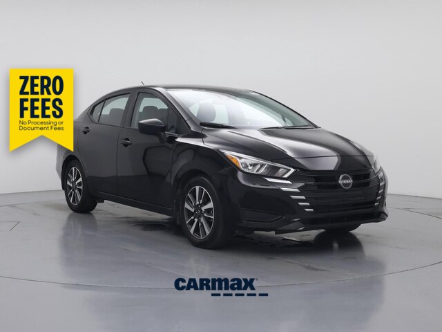 Black 2024 Nissan Versa Sedan Front-Wheel Drive Automatic