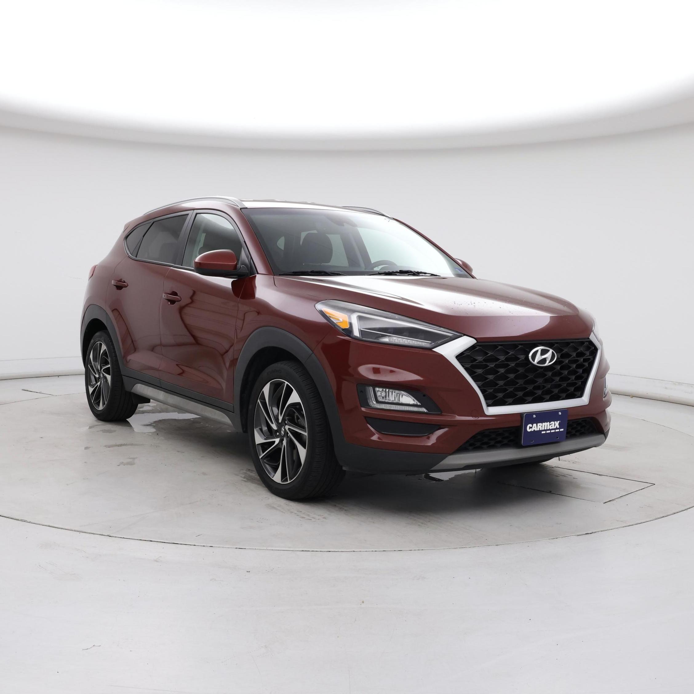 Red (Burgundy) 2019 Hyundai Tucson Sport FWD SUV / Crossover Front-Wheel Drive Automatic