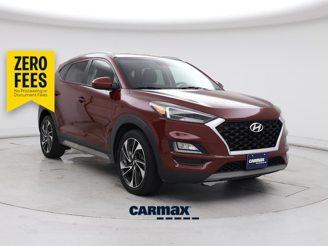 Red (Burgundy) 2019 Hyundai Tucson Sport FWD SUV / Crossover Front-Wheel Drive Automatic