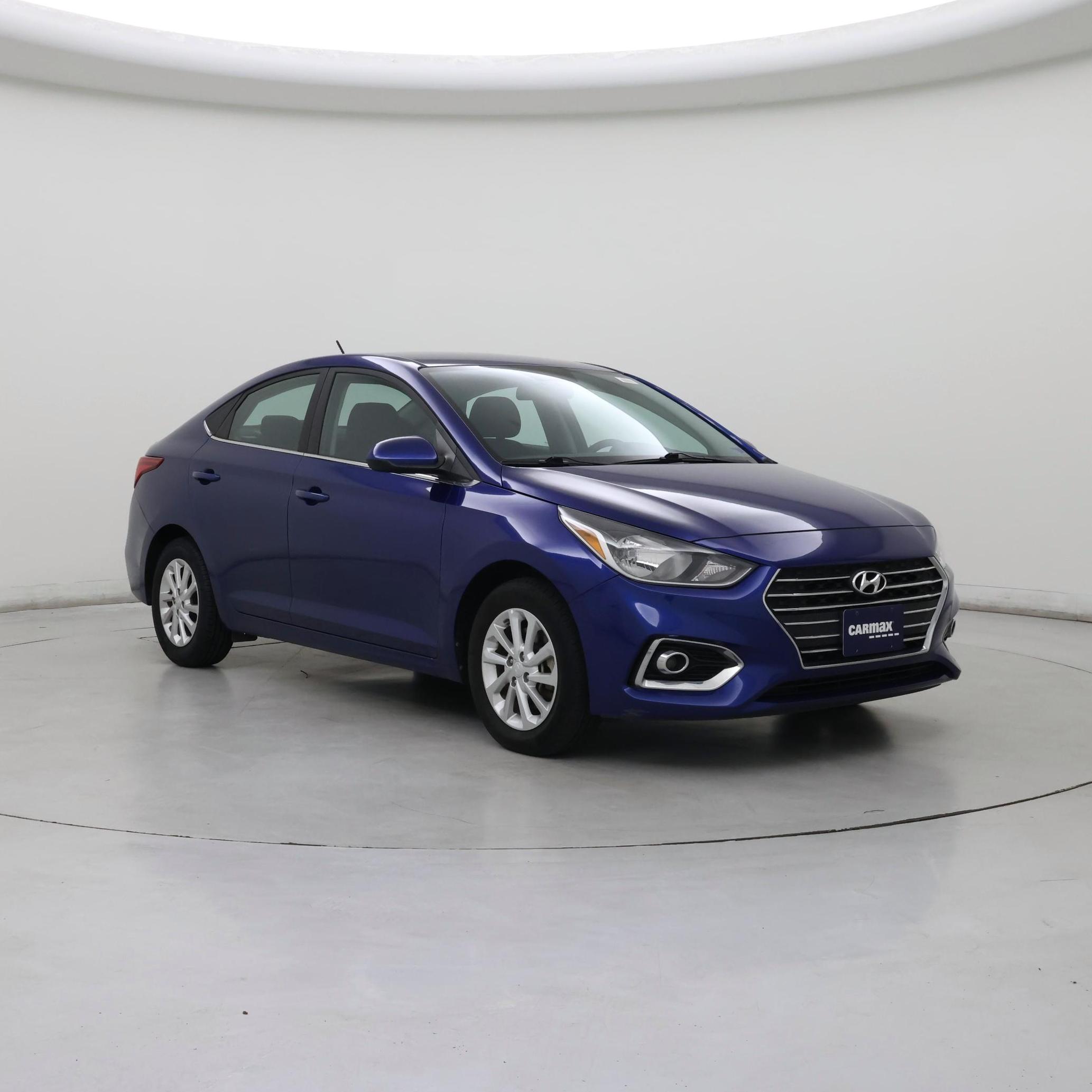 Blue 2022 Hyundai Accent Sedan Front-Wheel Drive Automatic