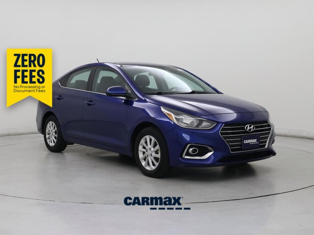 Blue 2022 Hyundai Accent Sedan Front-Wheel Drive Automatic
