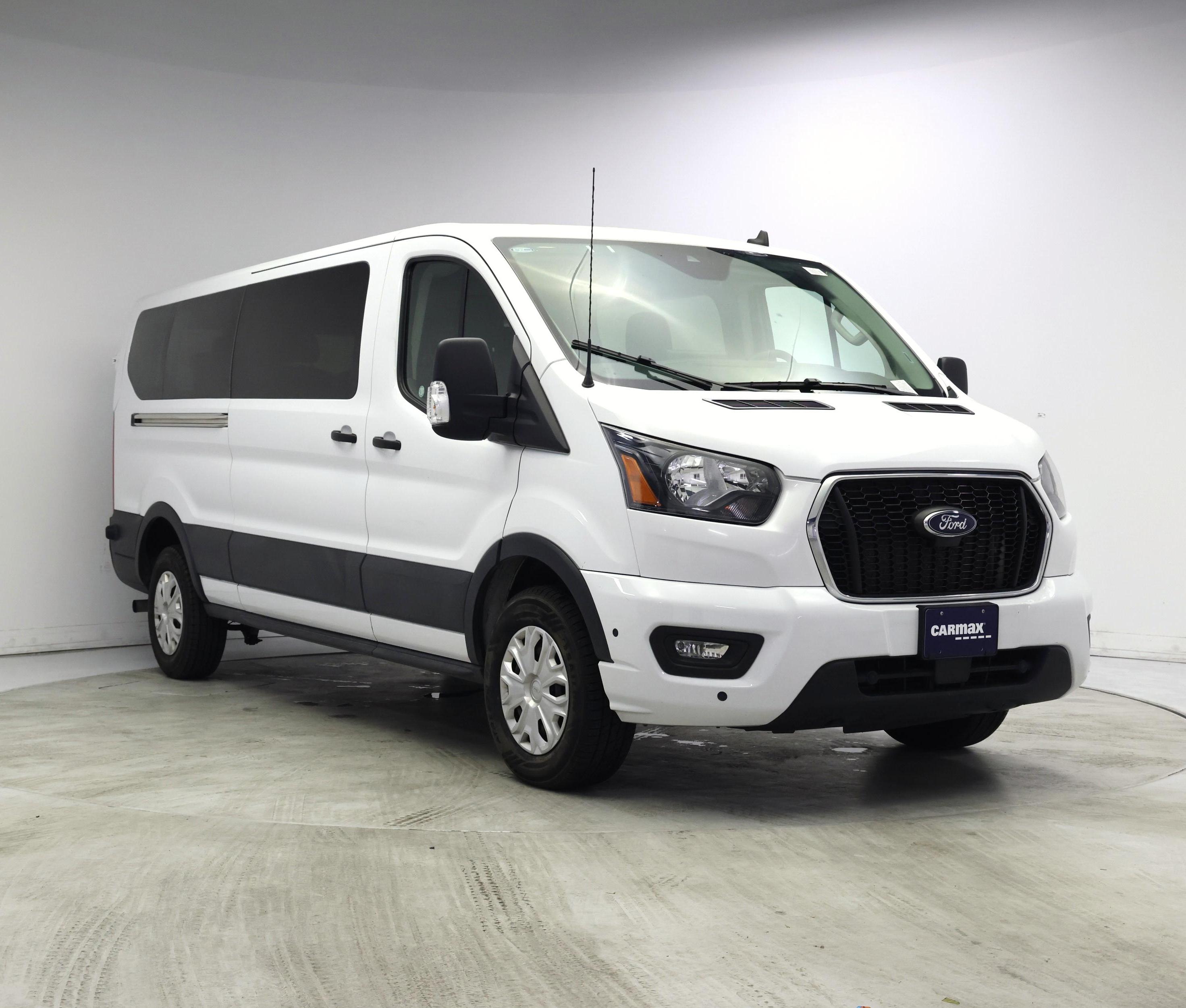 White 2024 Ford Transit Passenger Van Rear-Wheel Drive Automatic