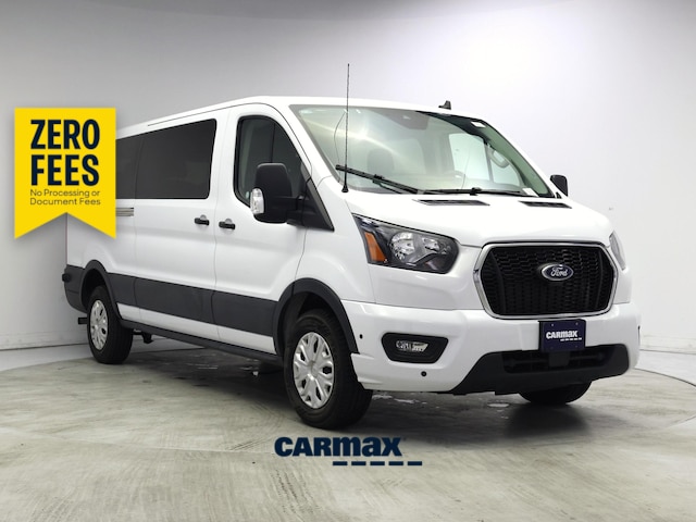 White 2024 Ford Transit Passenger Van Rear-Wheel Drive Automatic