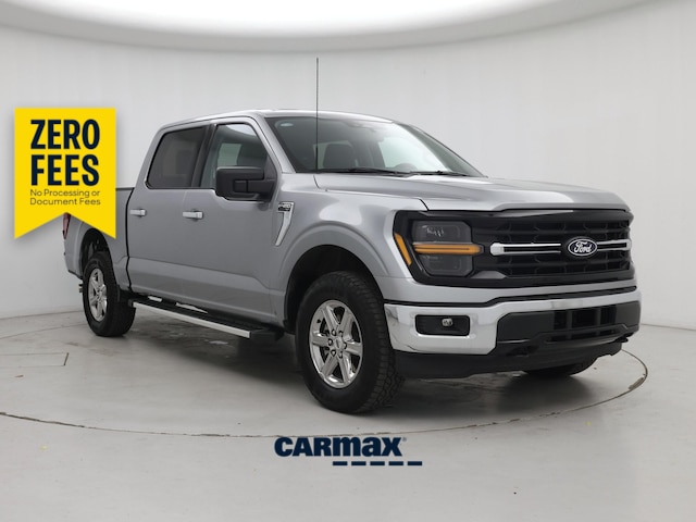 Silver 2025 Ford F-150 Pickup Truck Four-Wheel Drive Automatic